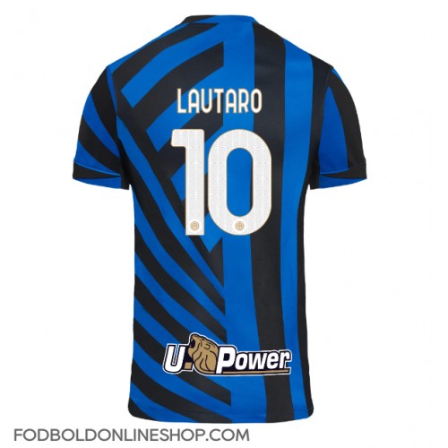 Inter Milan Lautaro Martinez #10 Hjemmebanetrøje 2024-25 Kortærmet